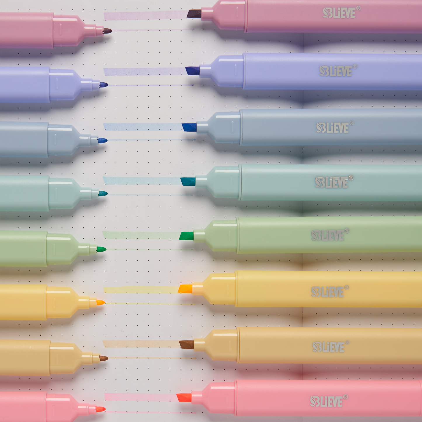 Bible Highlighters No Bleed, Dual Tip (Candy)