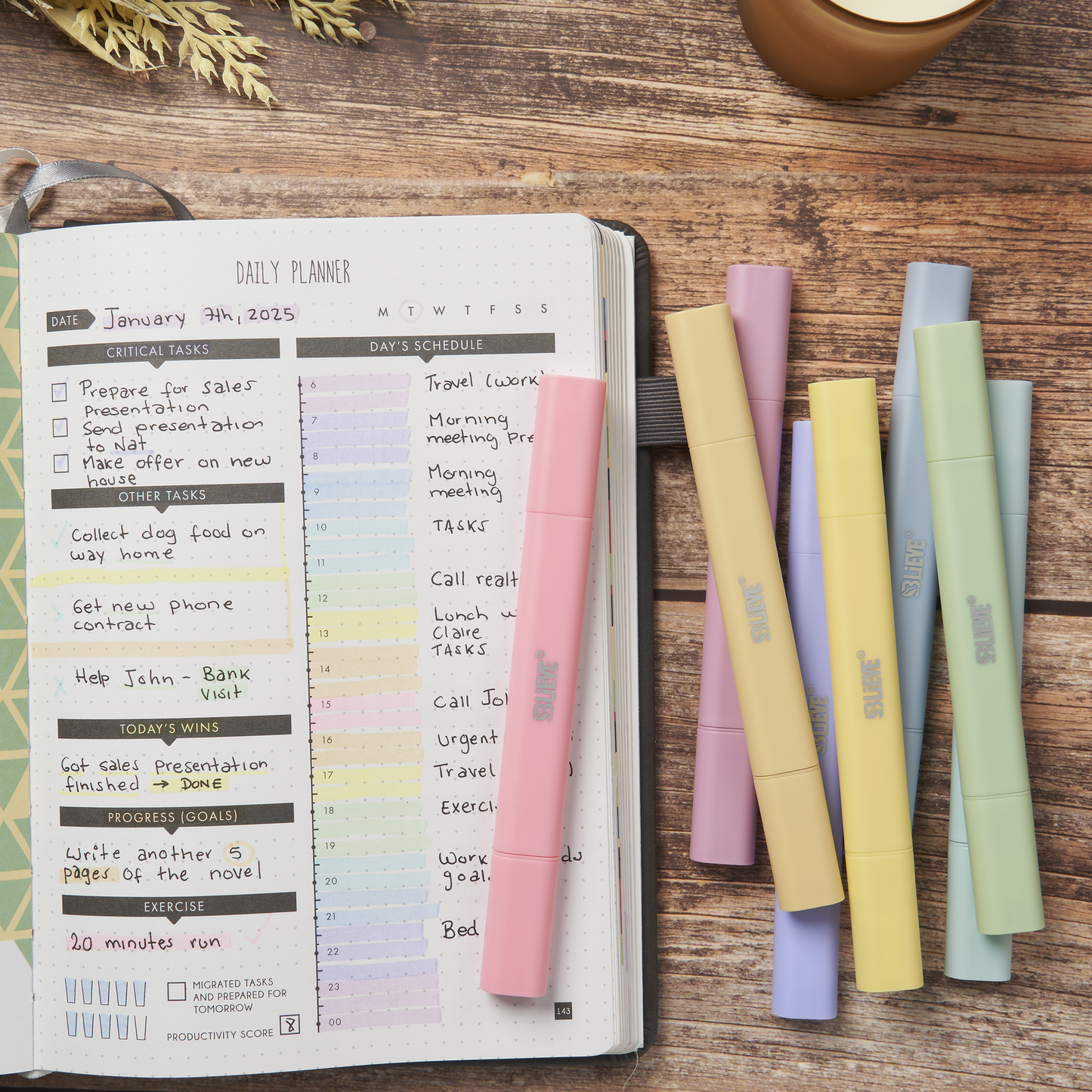 Bible Highlighters No Bleed, Dual Tip (Candy)