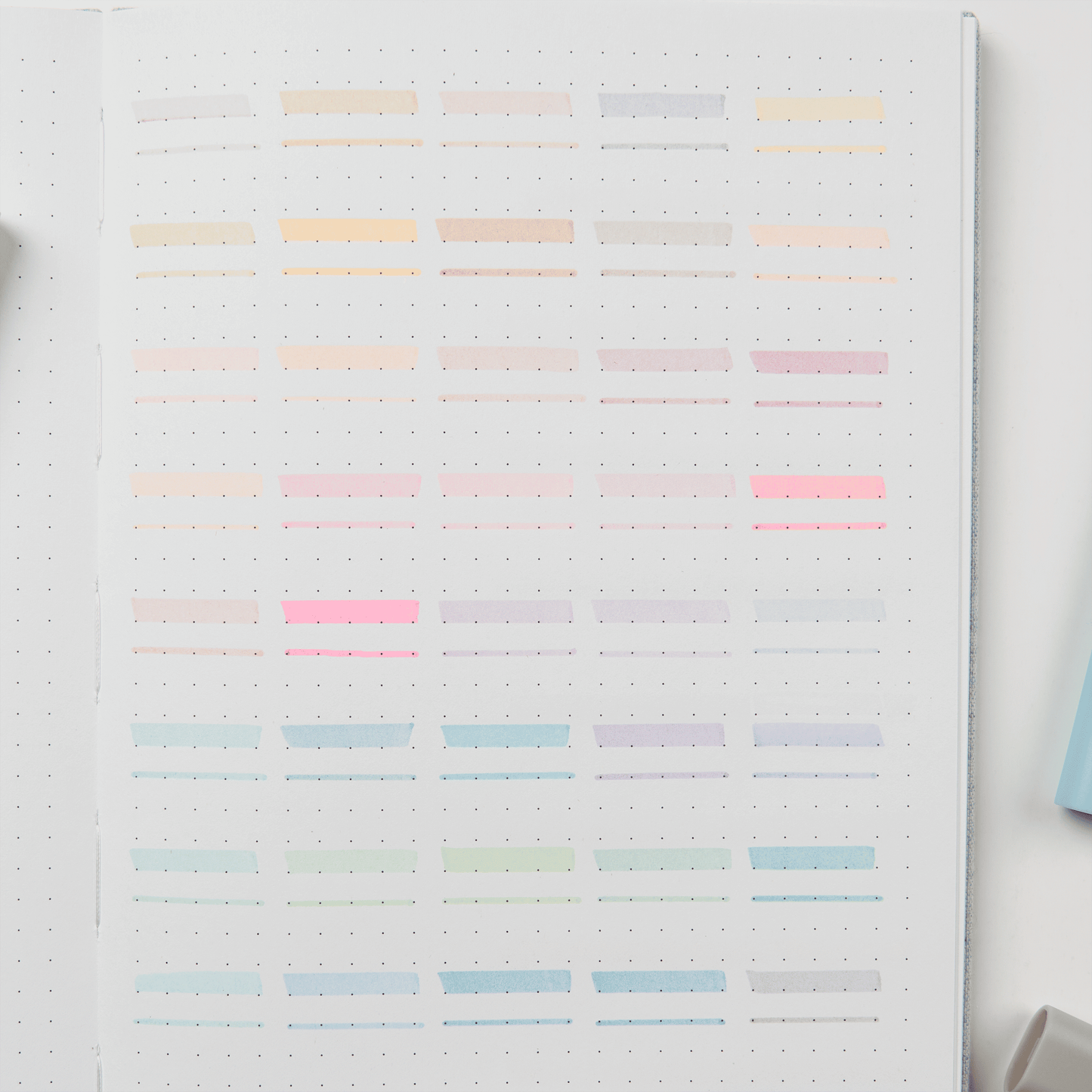 Bible Highlighters No Bleed, Dual Tip Full Package (40 Units)