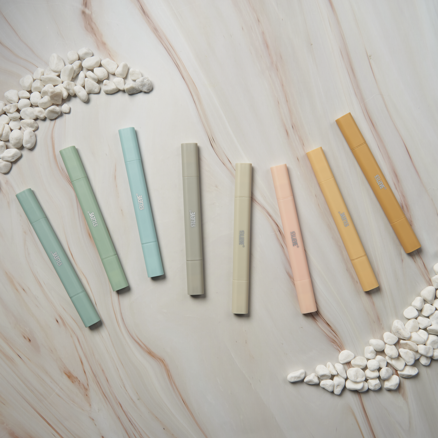 Bible Highlighters No Bleed, Dual Tip (Boho Earth)