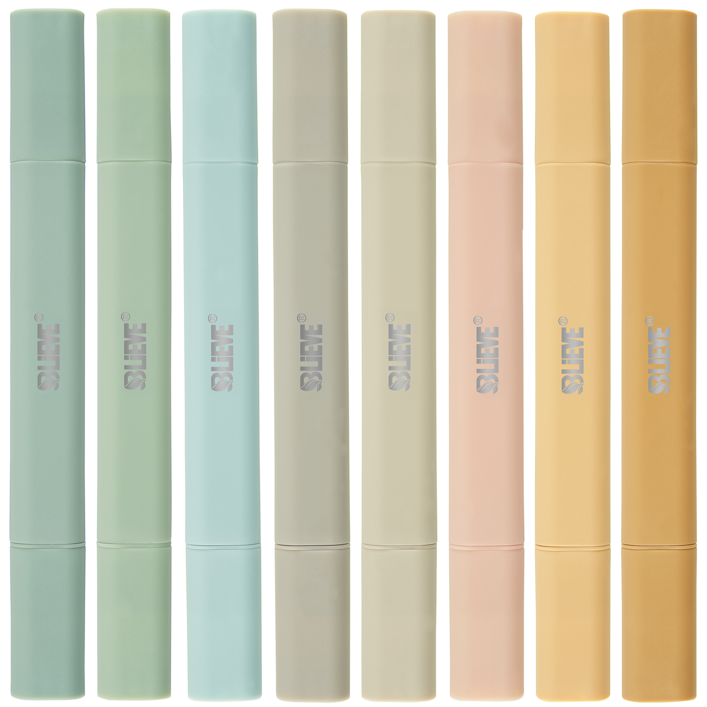 Bible Highlighters No Bleed, Dual Tip (Boho Earth)