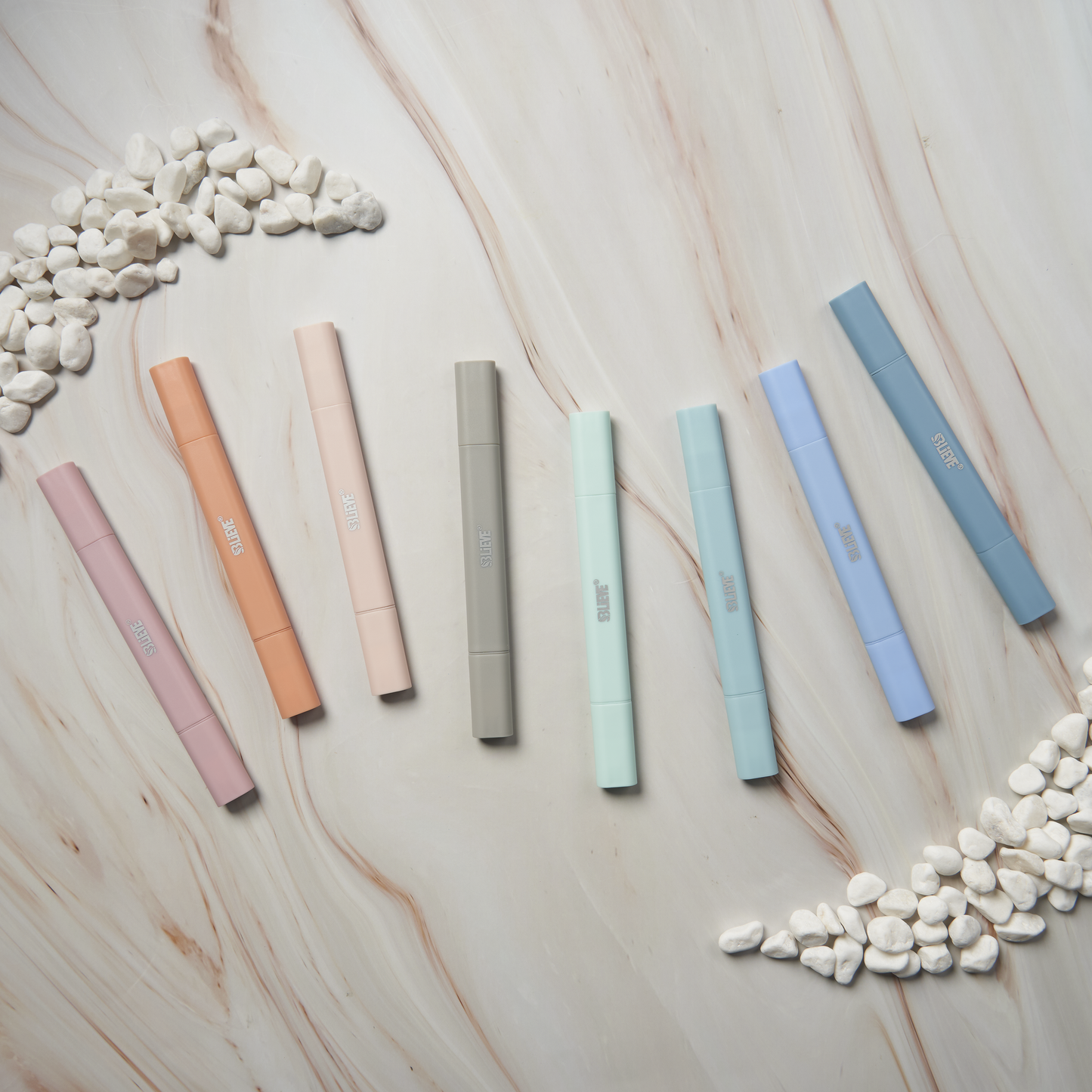 Bible Highlighters No Bleed, Dual Tip (Coastal Dream)
