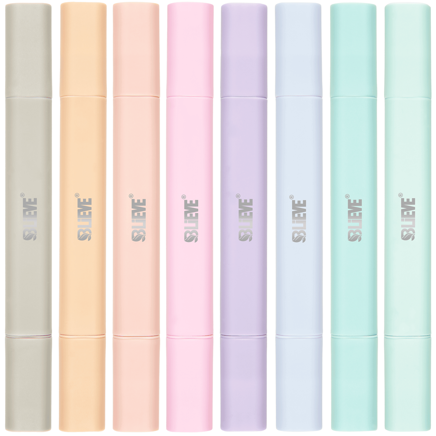 Bible Highlighters No Bleed, Dual Tip (Pastel)