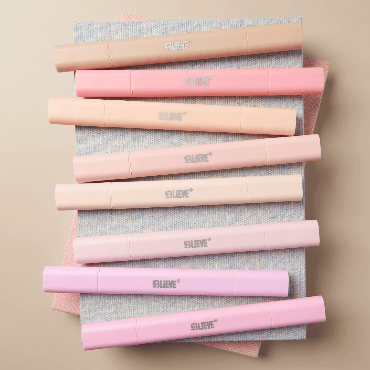 Bible Highlighters No Bleed, Dual Tip (Roses)