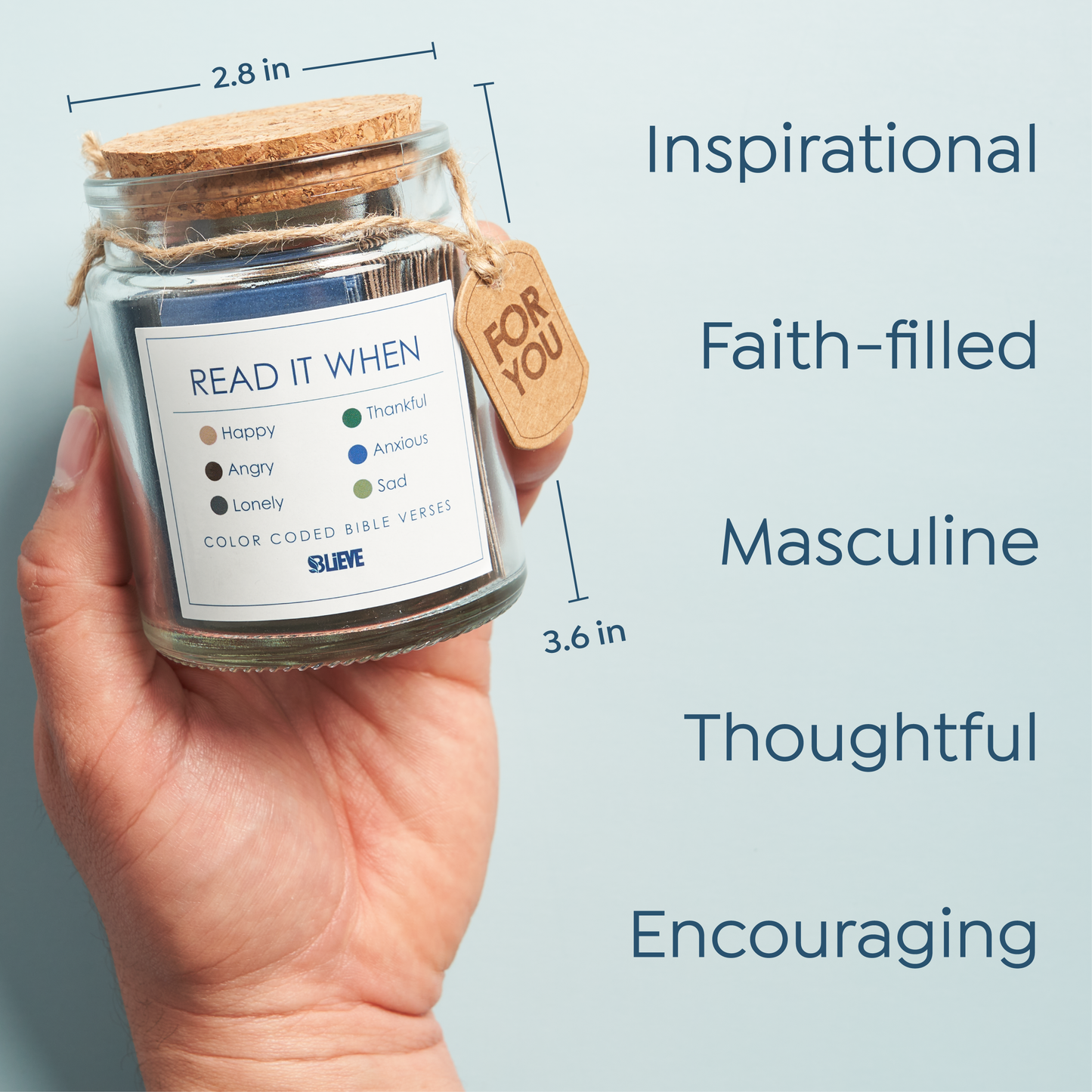 Bible Verse Jar (Men)