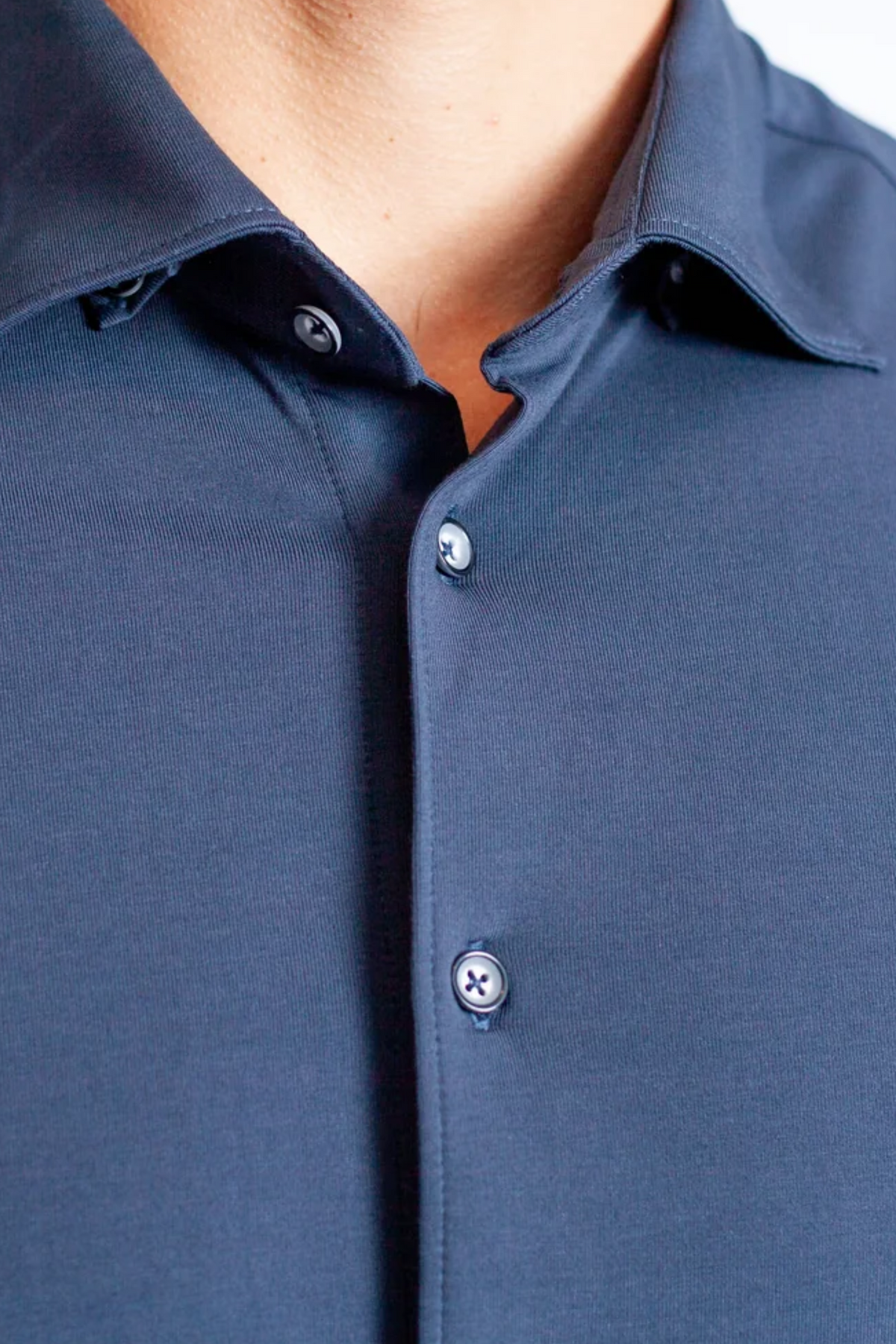 'Single Shot' Short Sleeve Shirt - Blue Night
