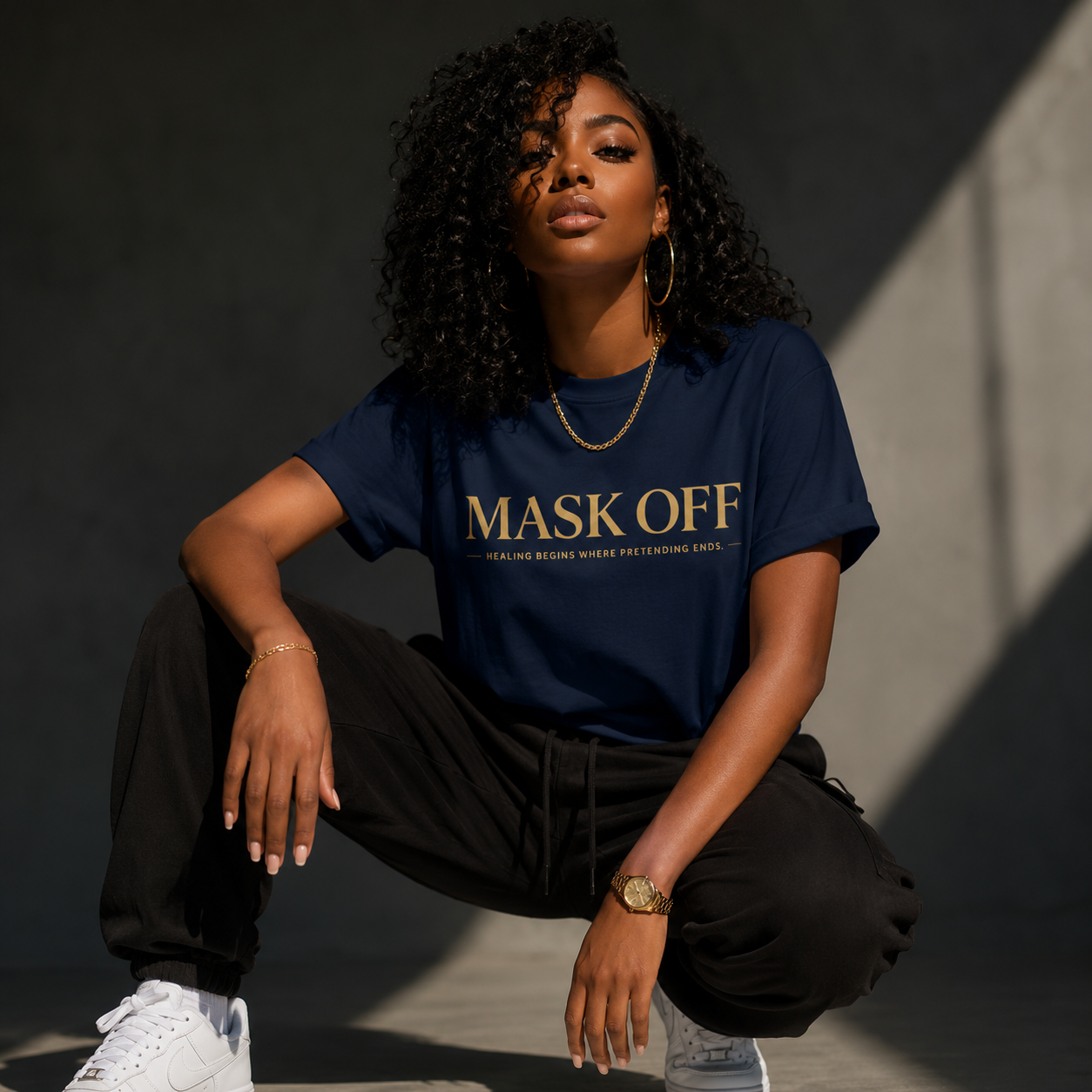 Mask Off Tee — SEEN: Unmasked Collection