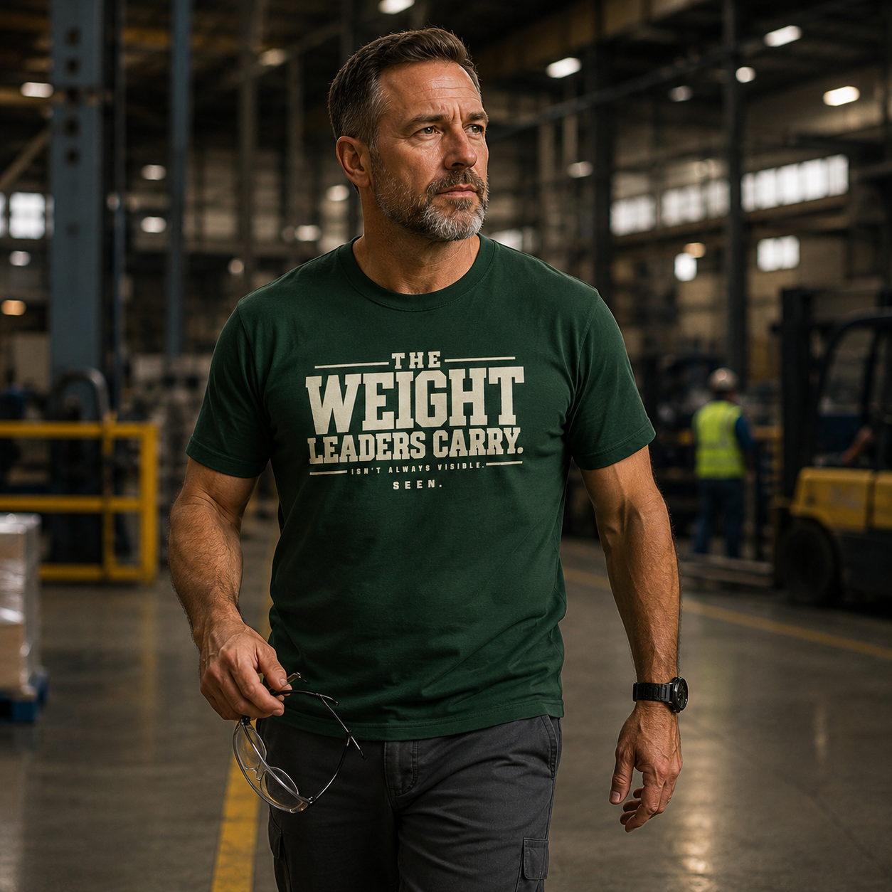 The Weight Leaders Carry Tee — SEEN Movement