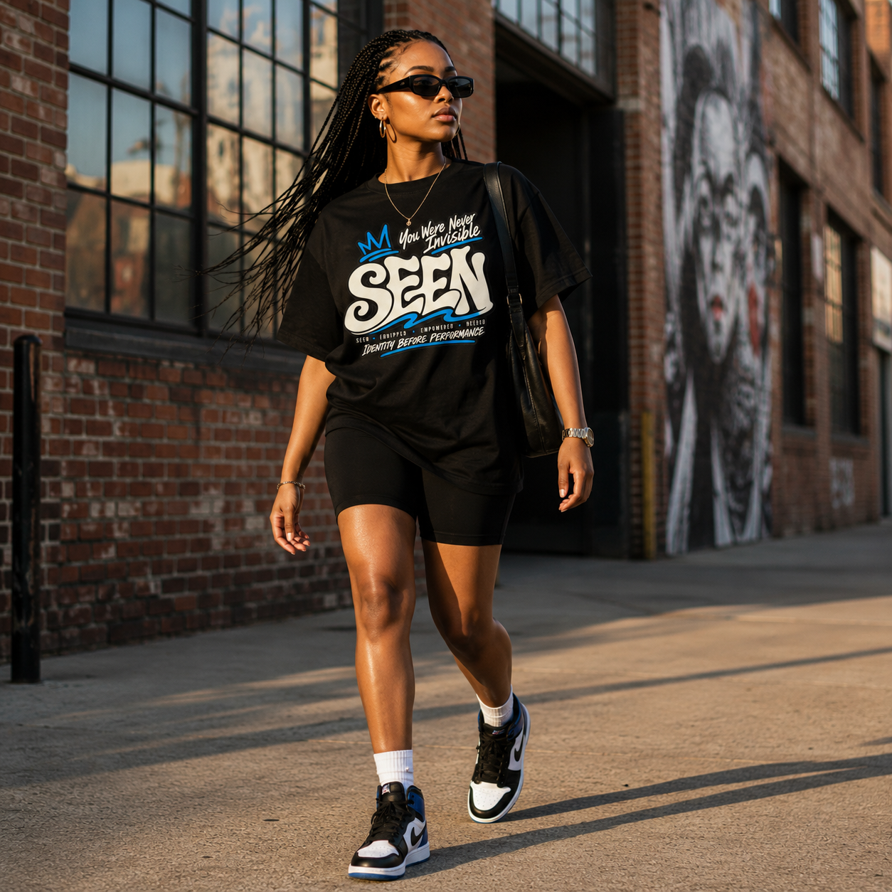 SEEN. Retro Tee — You Were Never Invisible