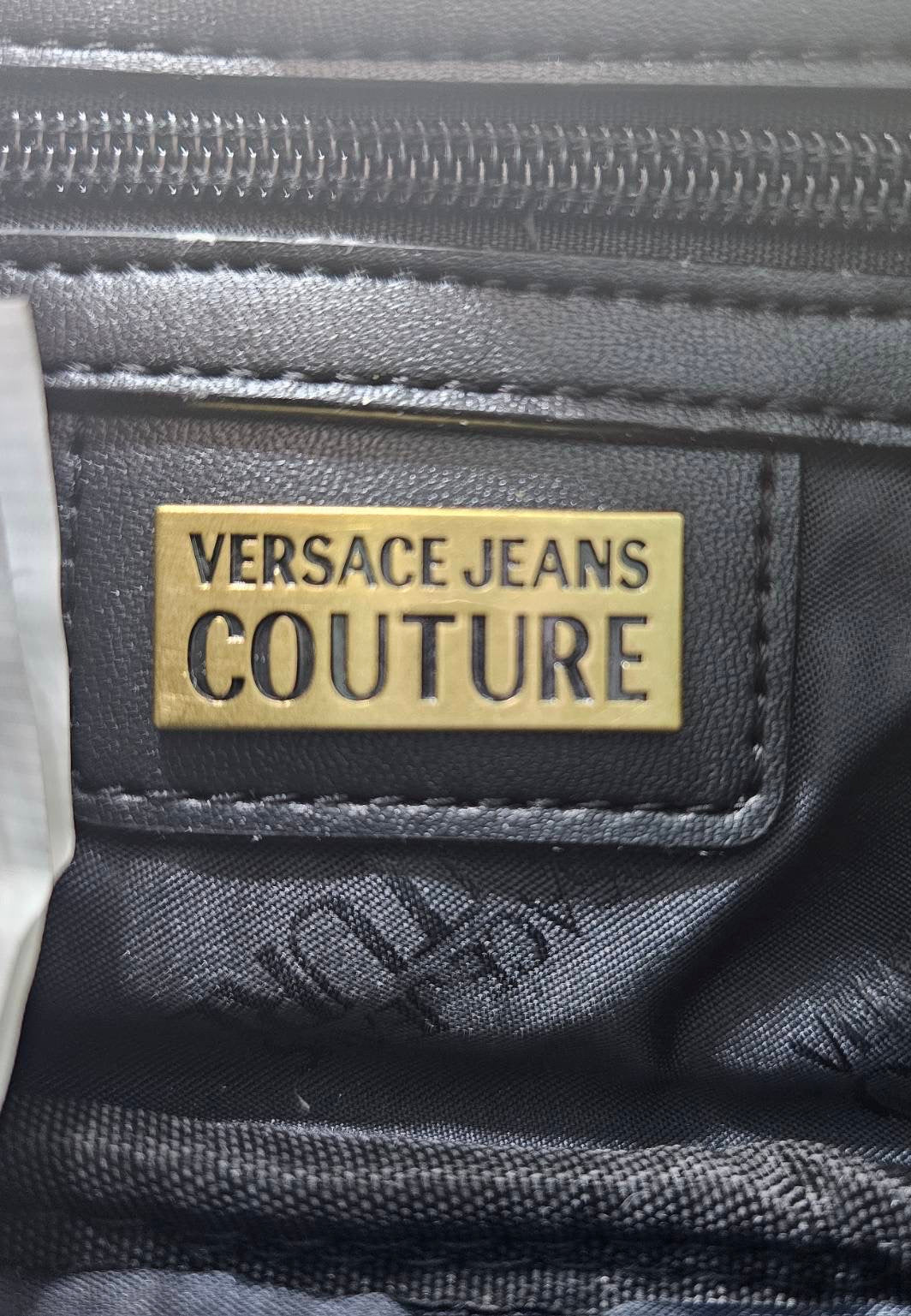 Versace Jeans Couture Floral Pattern Quilted Crossbody