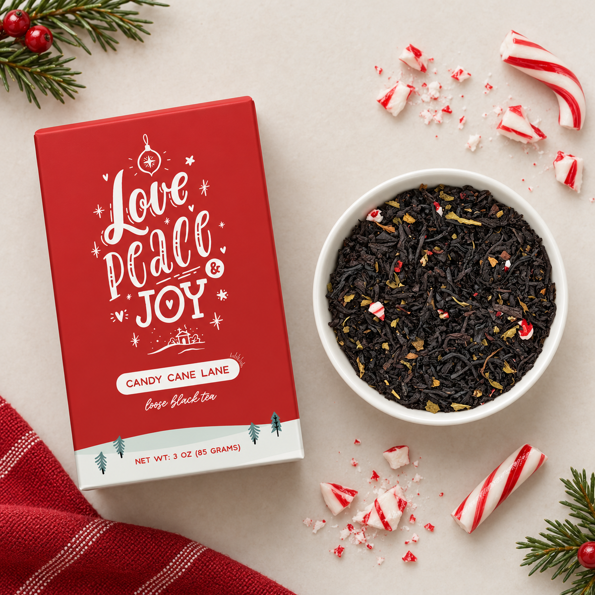 Candy Cane Lane (Love, Peace & Joy)