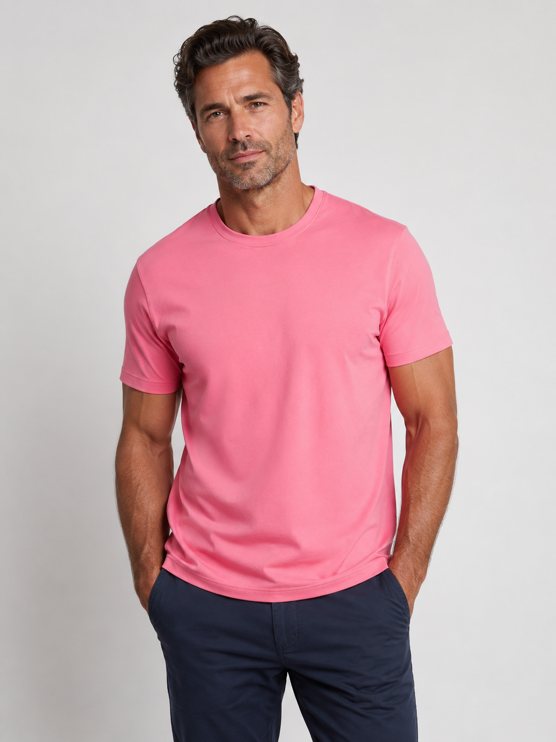 Buki State of the Art Supima Tee - Slate Rose