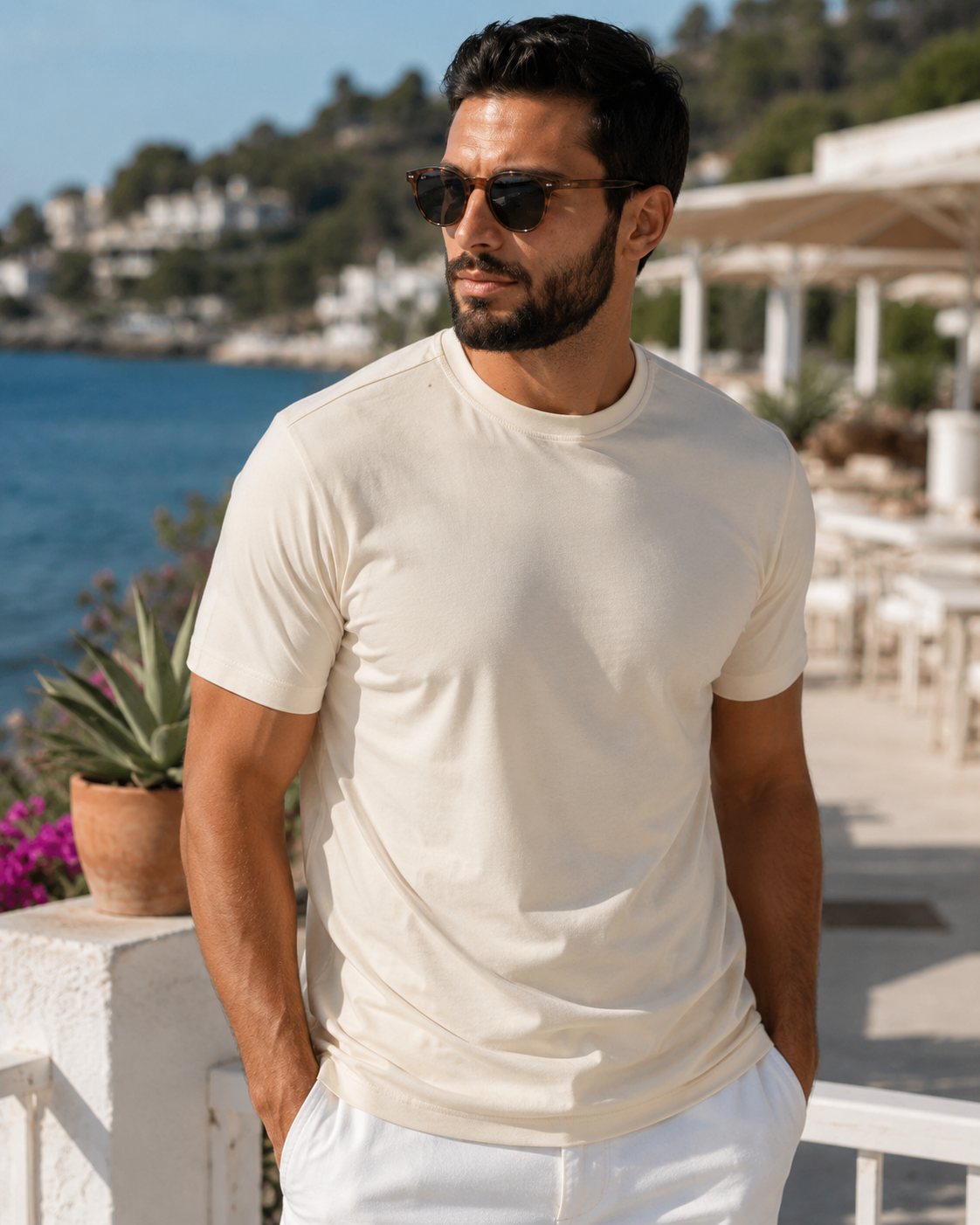 Buki State of the Art Supima Tee 2-Pack - White/Maize