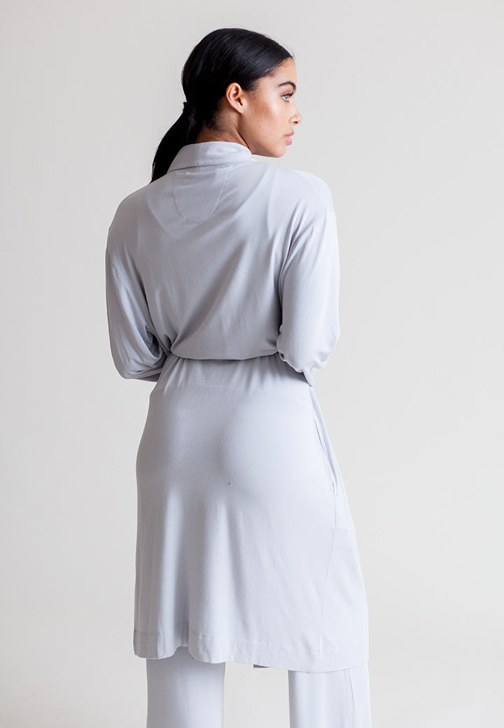 Collagen Lounge Robe - Black