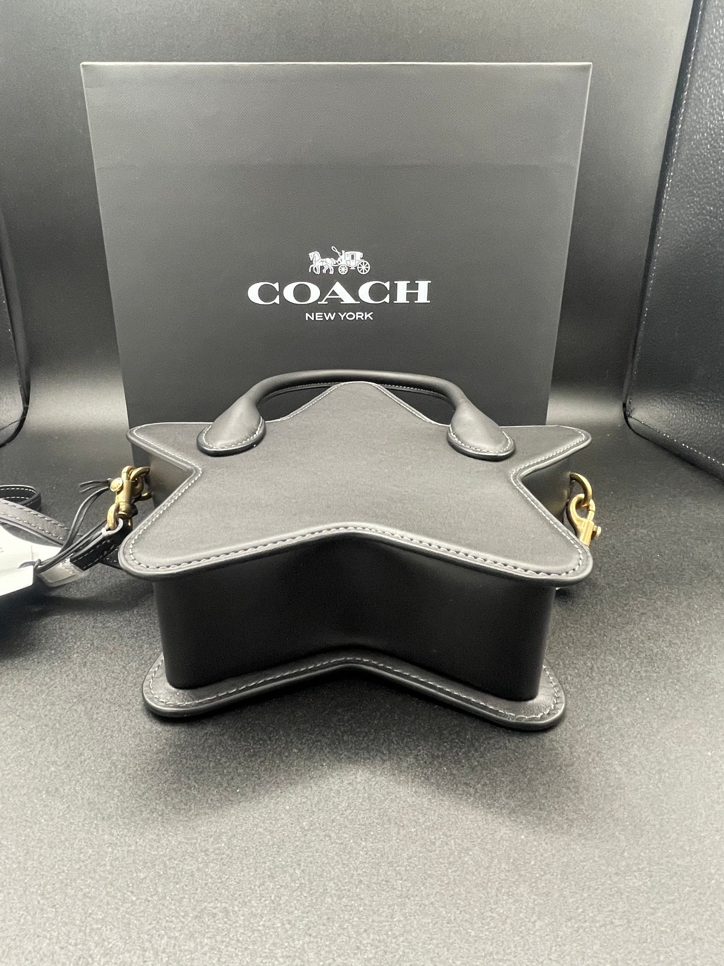Coach Star Bag In Regenerative Leather Imported