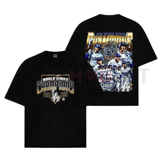 Dodgers World Series Champs 2025 Gear – Pantone 294 Dodgers Nation T-Shirt/Sweatshirt/Hoodie