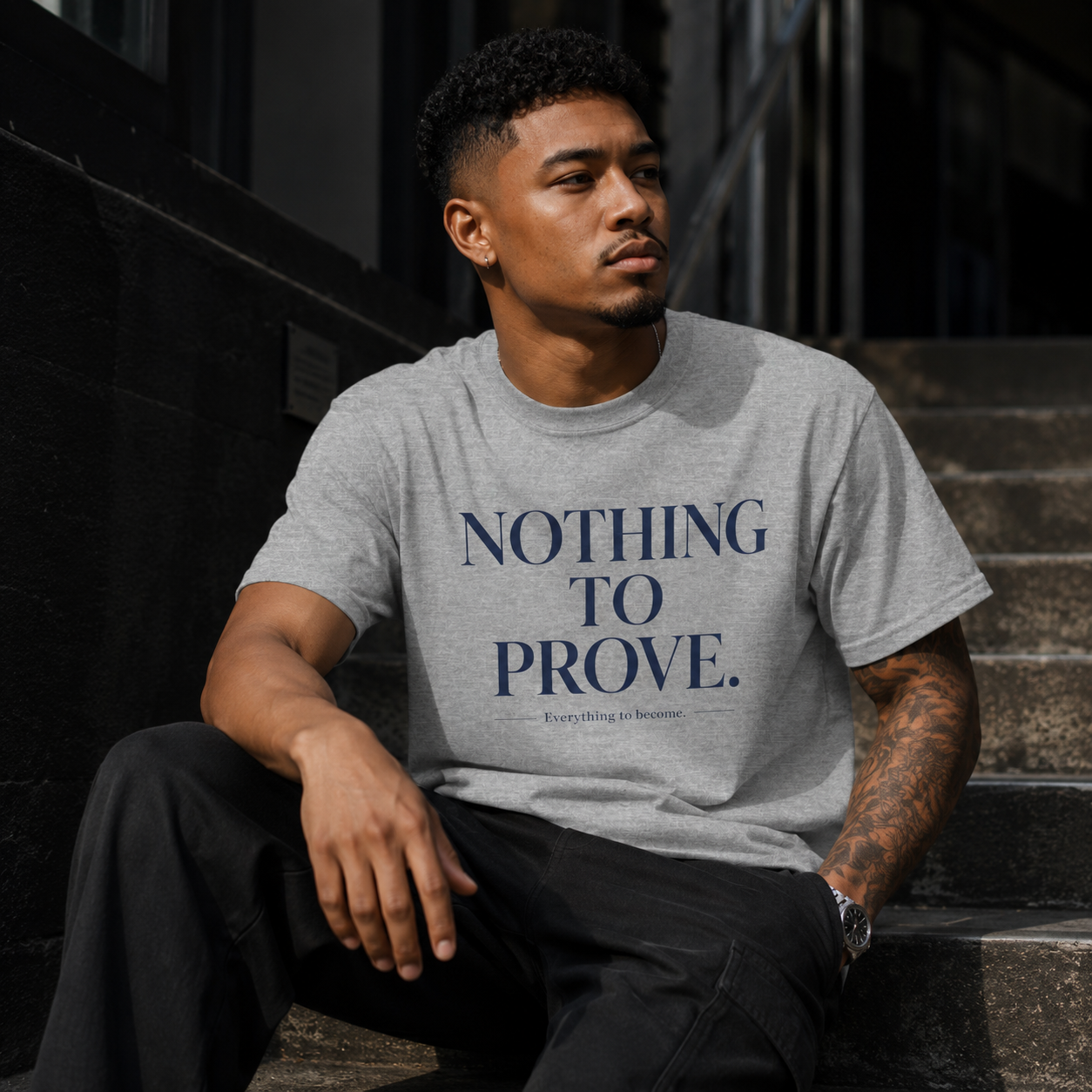 Nothing To Prove Tee — SEEN: Unmasked Collection
