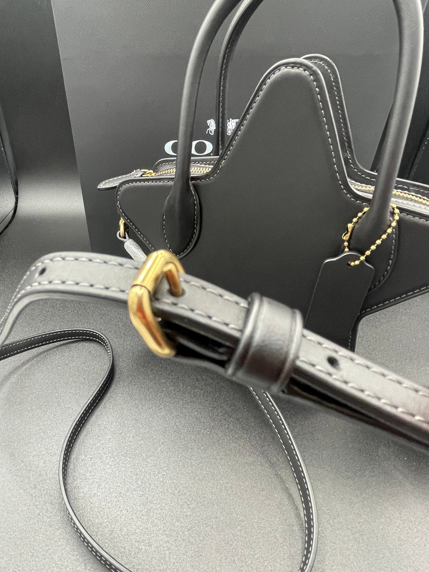 Coach Star Bag In Regenerative Leather Imported