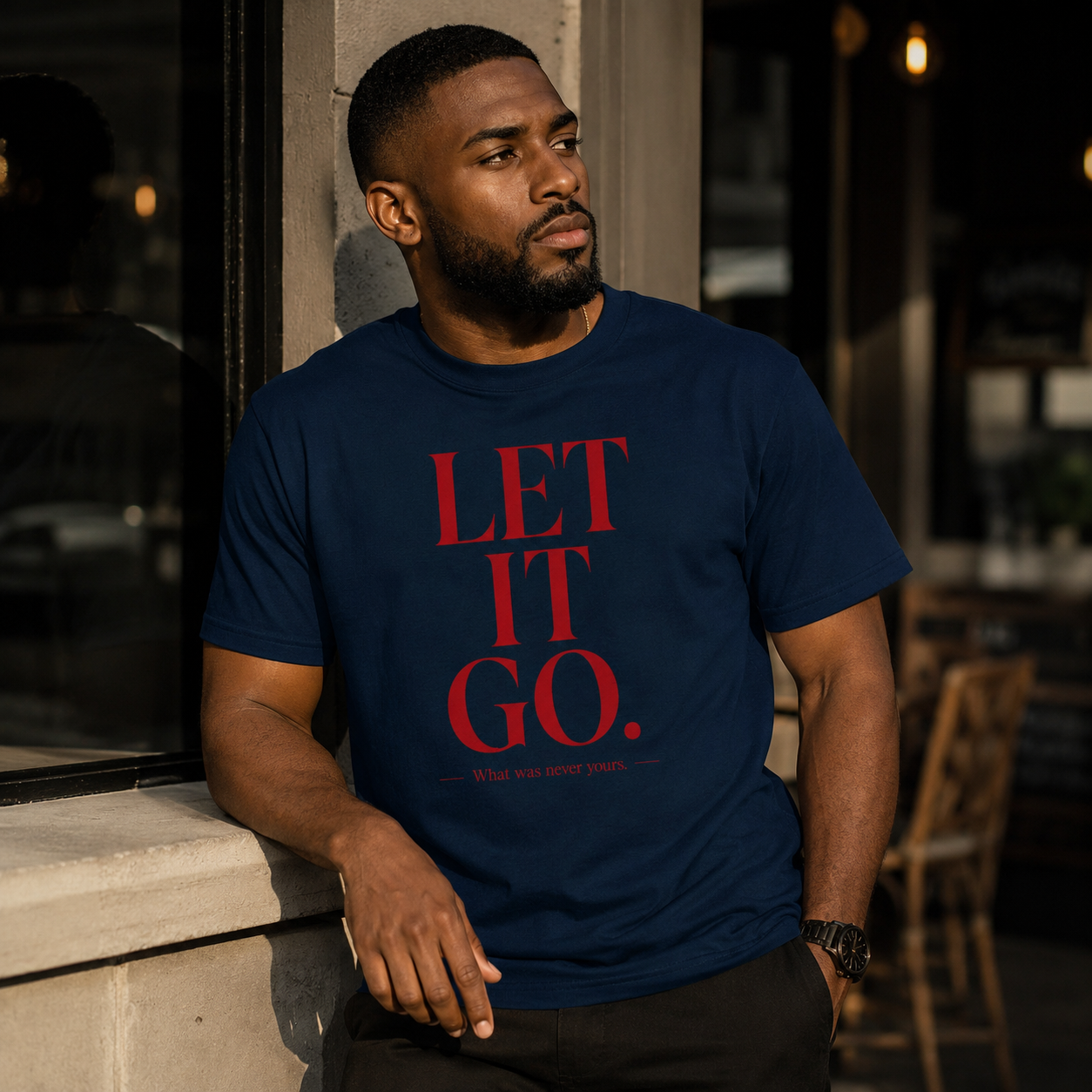 Let It Go Tee — SEEN: Unmasked Collection