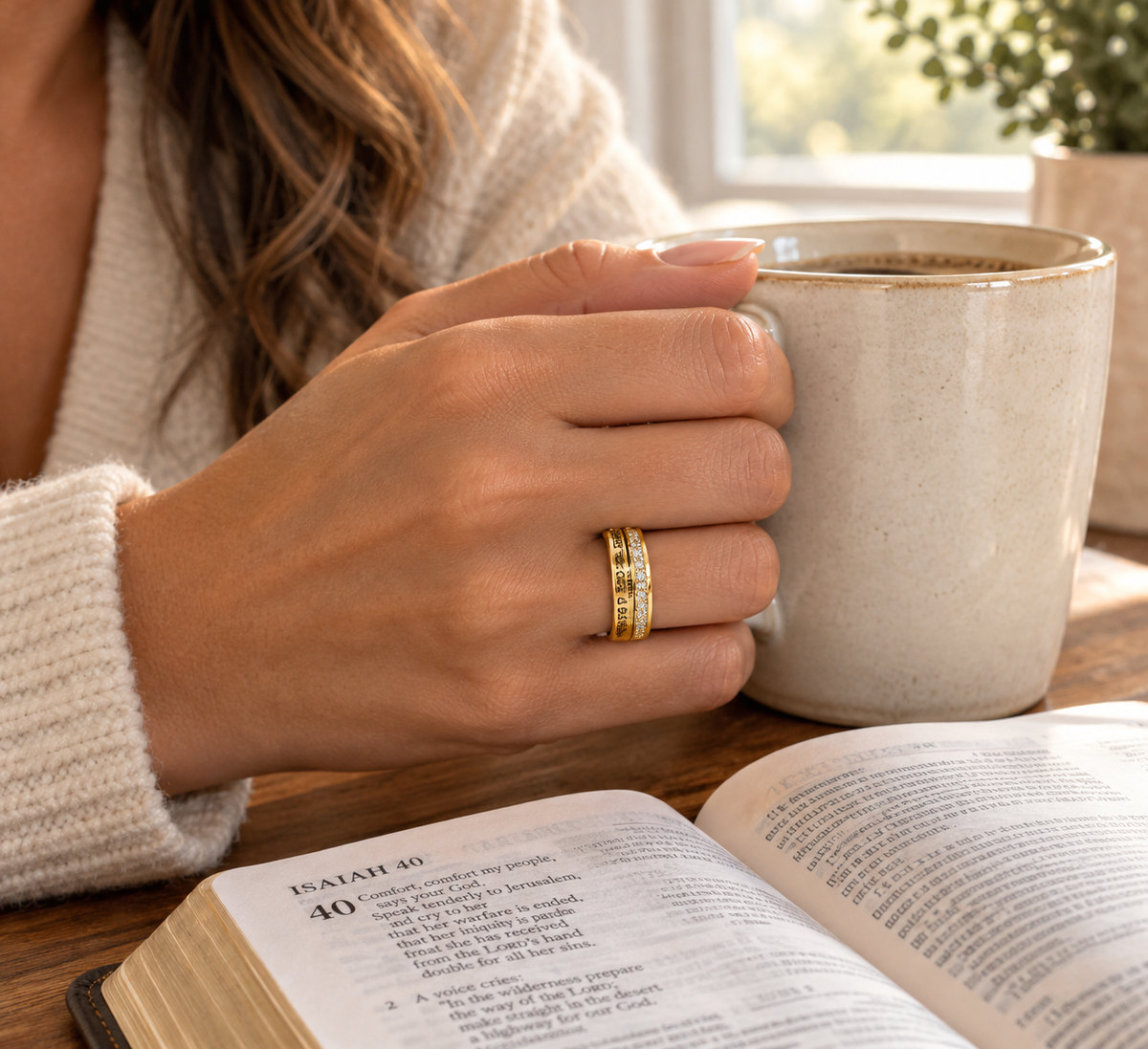 Diadem Ring - Isaiah 40:31 KJV