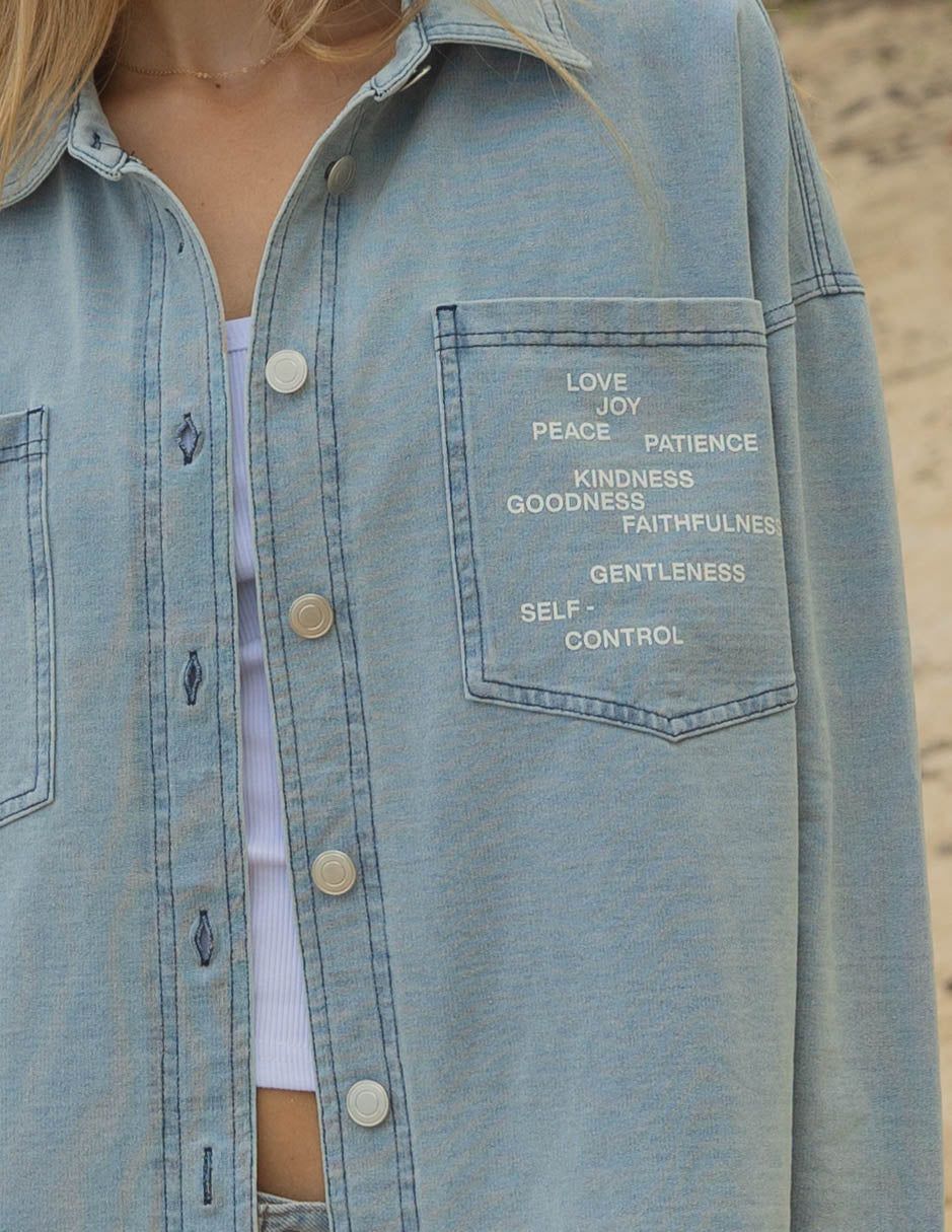 Fruit of the Spirit Shacket