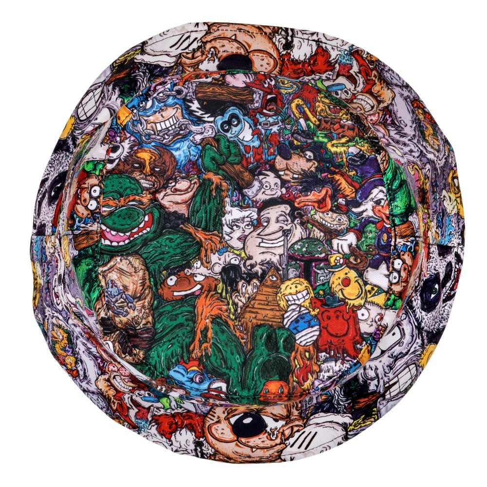 Vincent Gordon Cartoon Gumbo Reversible Bucket Hat