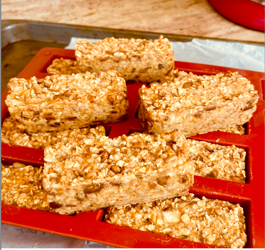 No sugar, No oil, No flour, Gluten Free healthy breakfast/snack bars