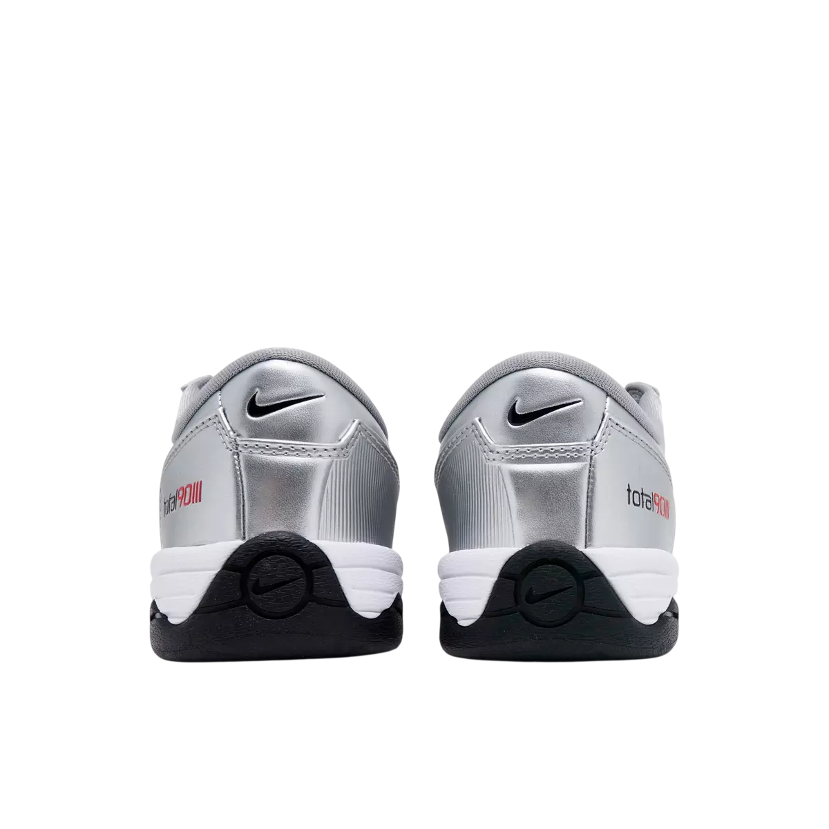 Nike Total 90 3 Metallic Silver Black Red (Women's)