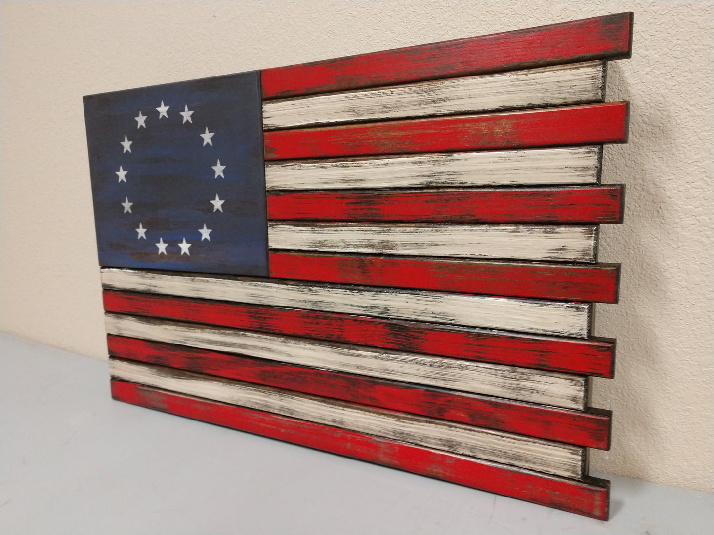 Dual Compartment Small American Flag Gun Concealment Case