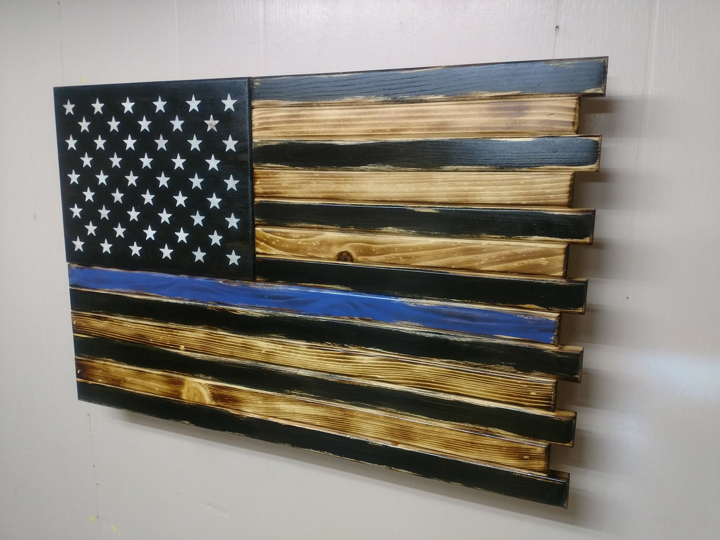 Dual Compartment Small American Flag Gun Concealment Case