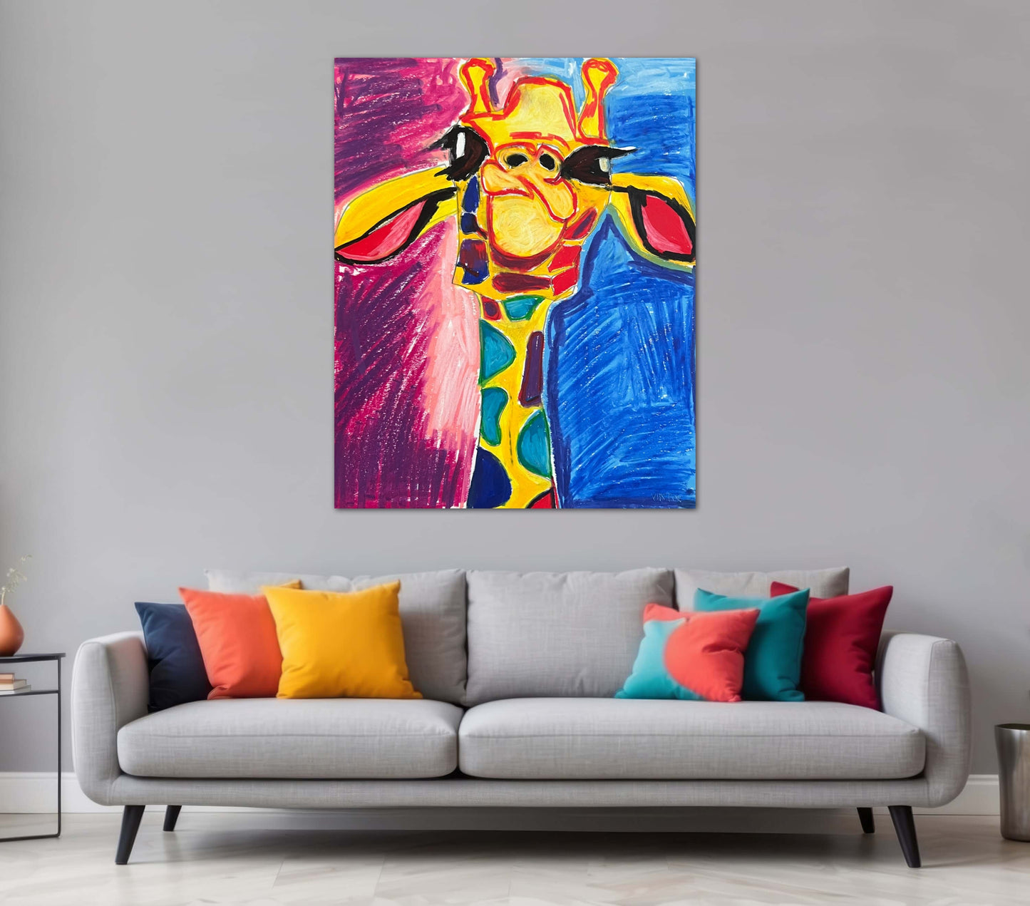 Emily, The Giraffe - Art Prints