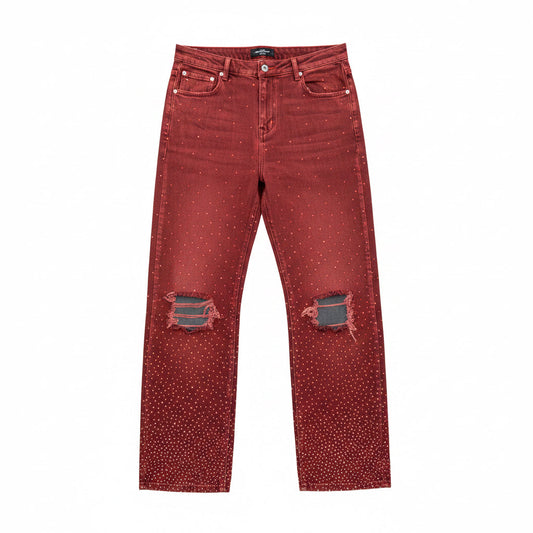"Capri" Rhinestone Denim