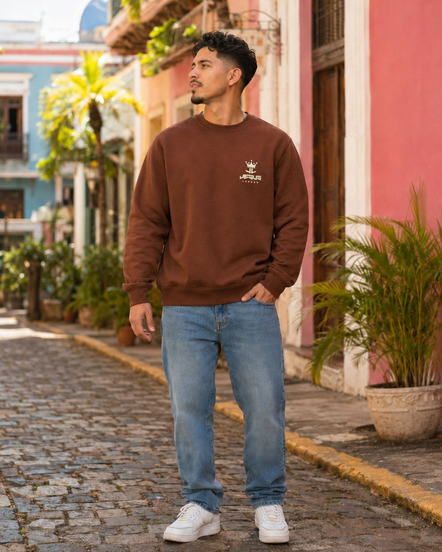 Jesus is Legend Men's Sweater