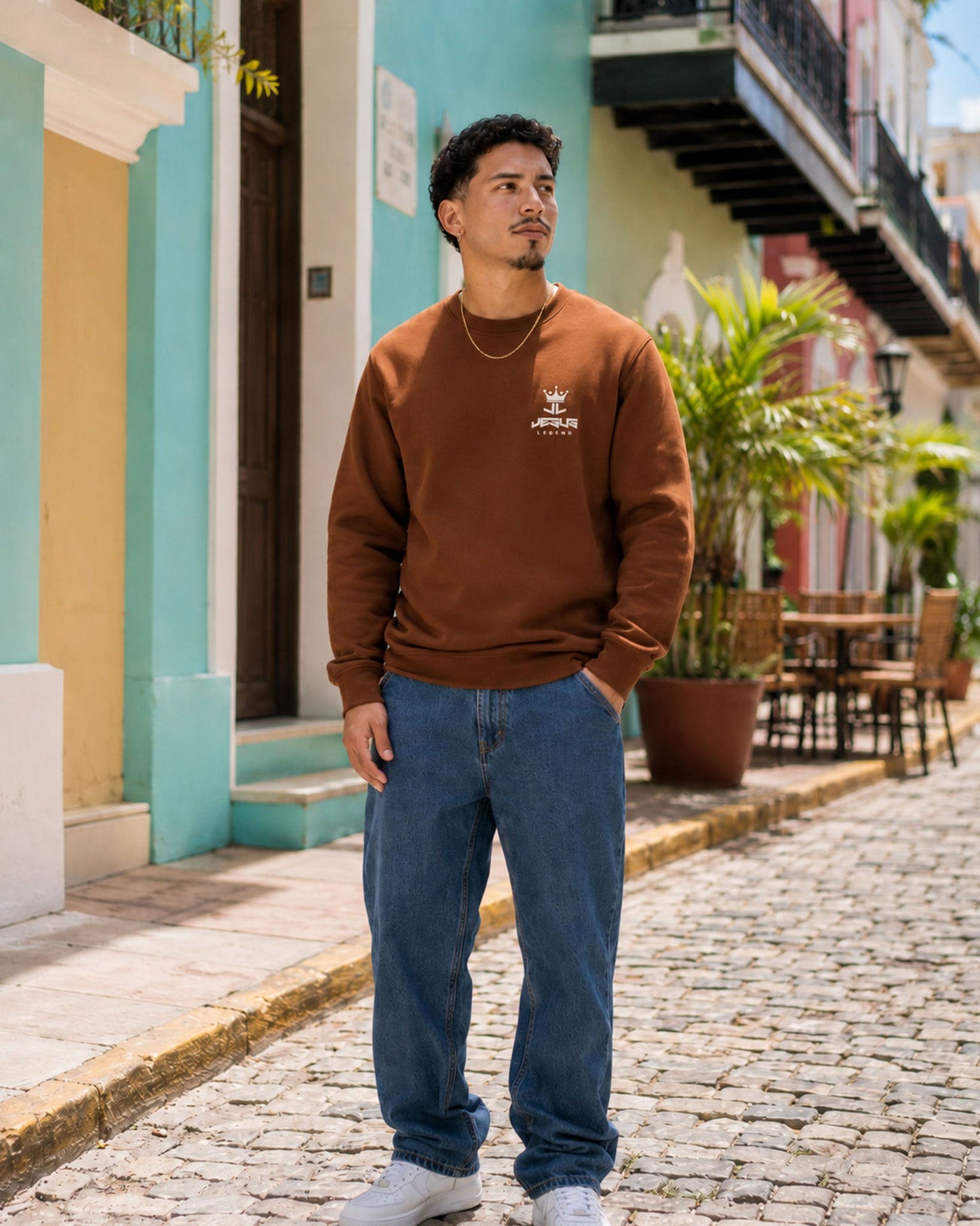 Jesus is Legend Men's Sweater