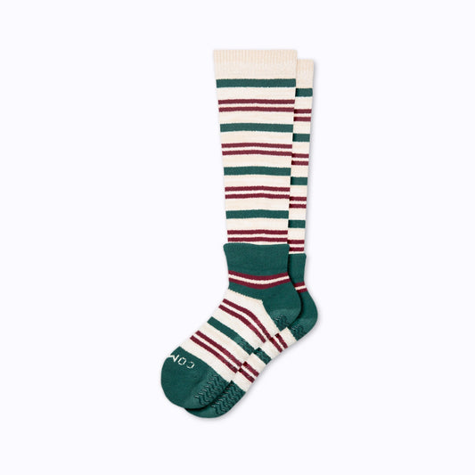 CozyGrip Compression Slipper Socks - Xmas