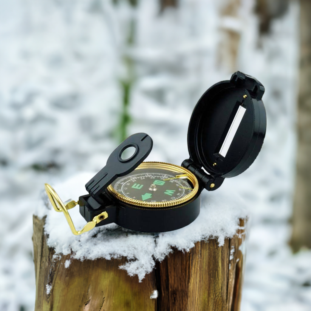 Lensatic Pocket Compass