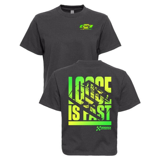 "Loose Is Fast" Racing Graphic T-Shirt – Retro Racecar Cotton Tee