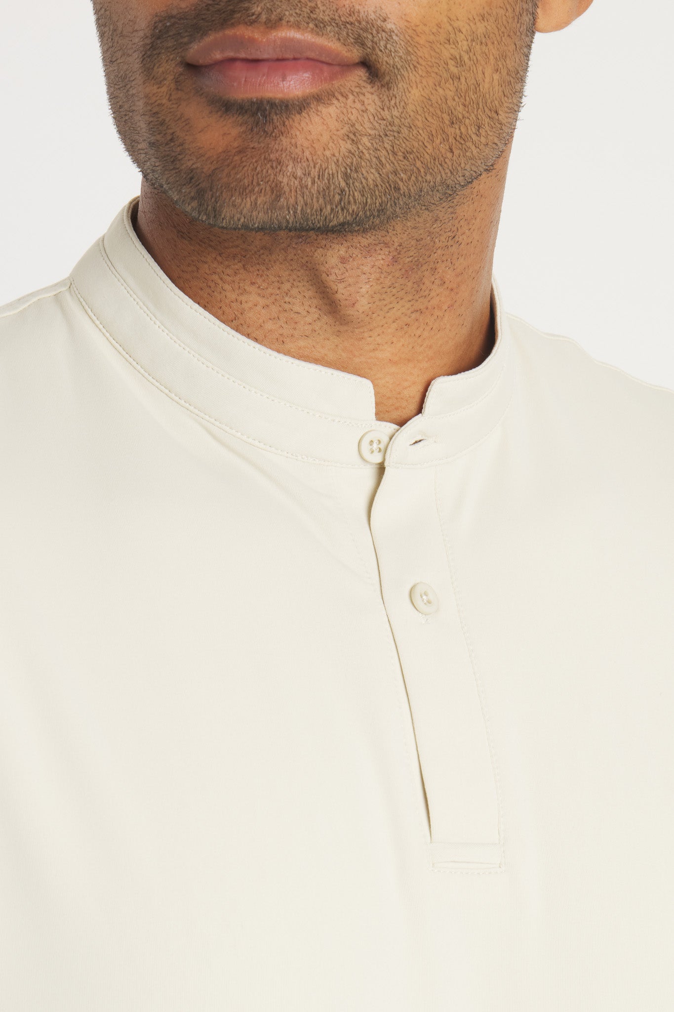 Catalyst Polo L/S | Mantra Collar | Birch