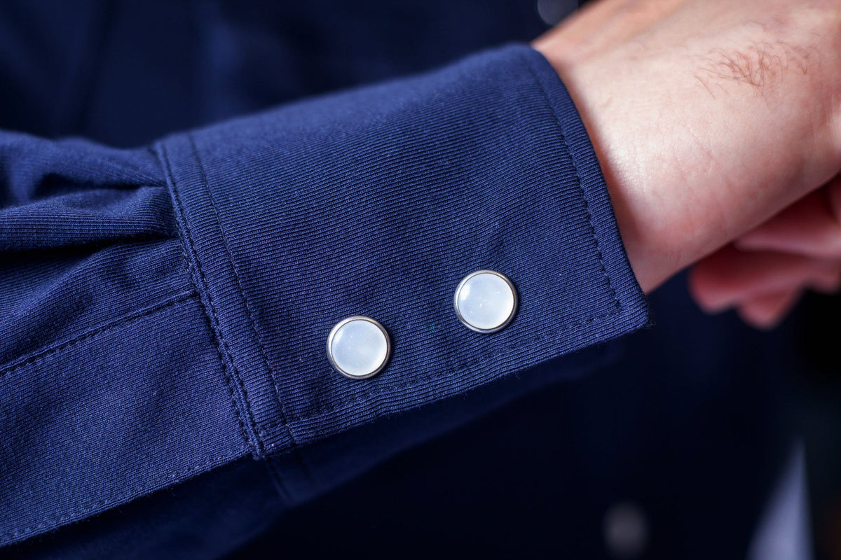 Buki’s Western Tech Shirt - Navy