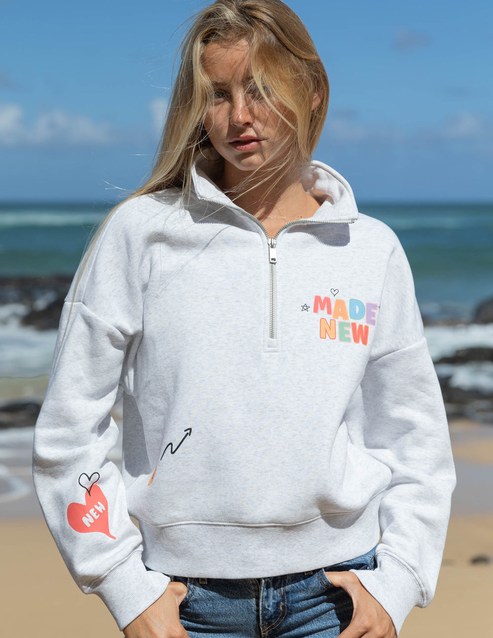 Made New Women's Half-Zip