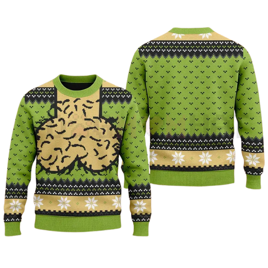 "Meme Balls" Ugly Christmas Holiday Sweater
