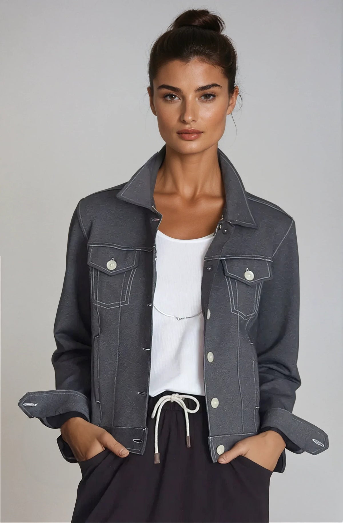 Neo-Tech Jacket - Charcoal Grey