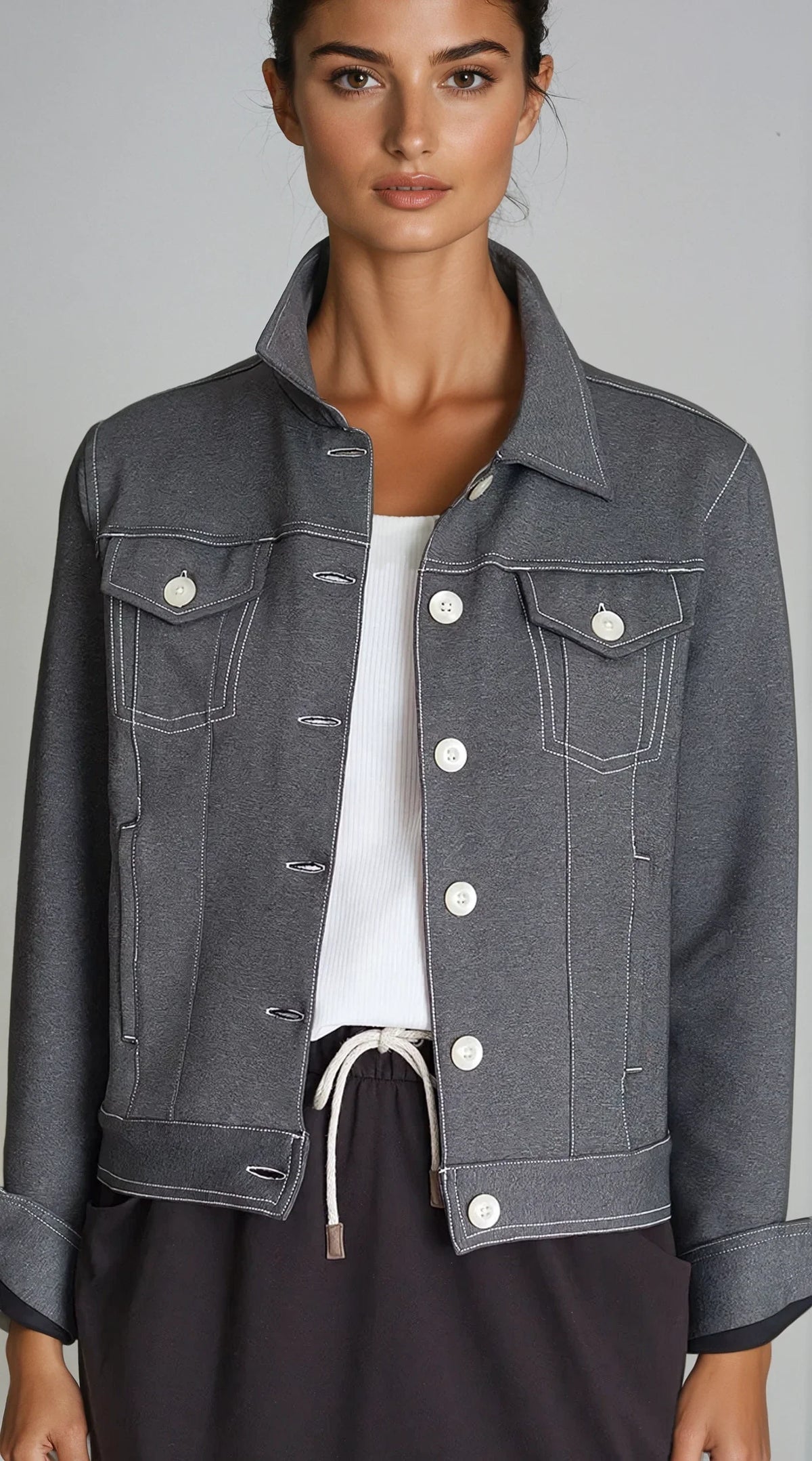 Neo-Tech Jacket - Charcoal Grey