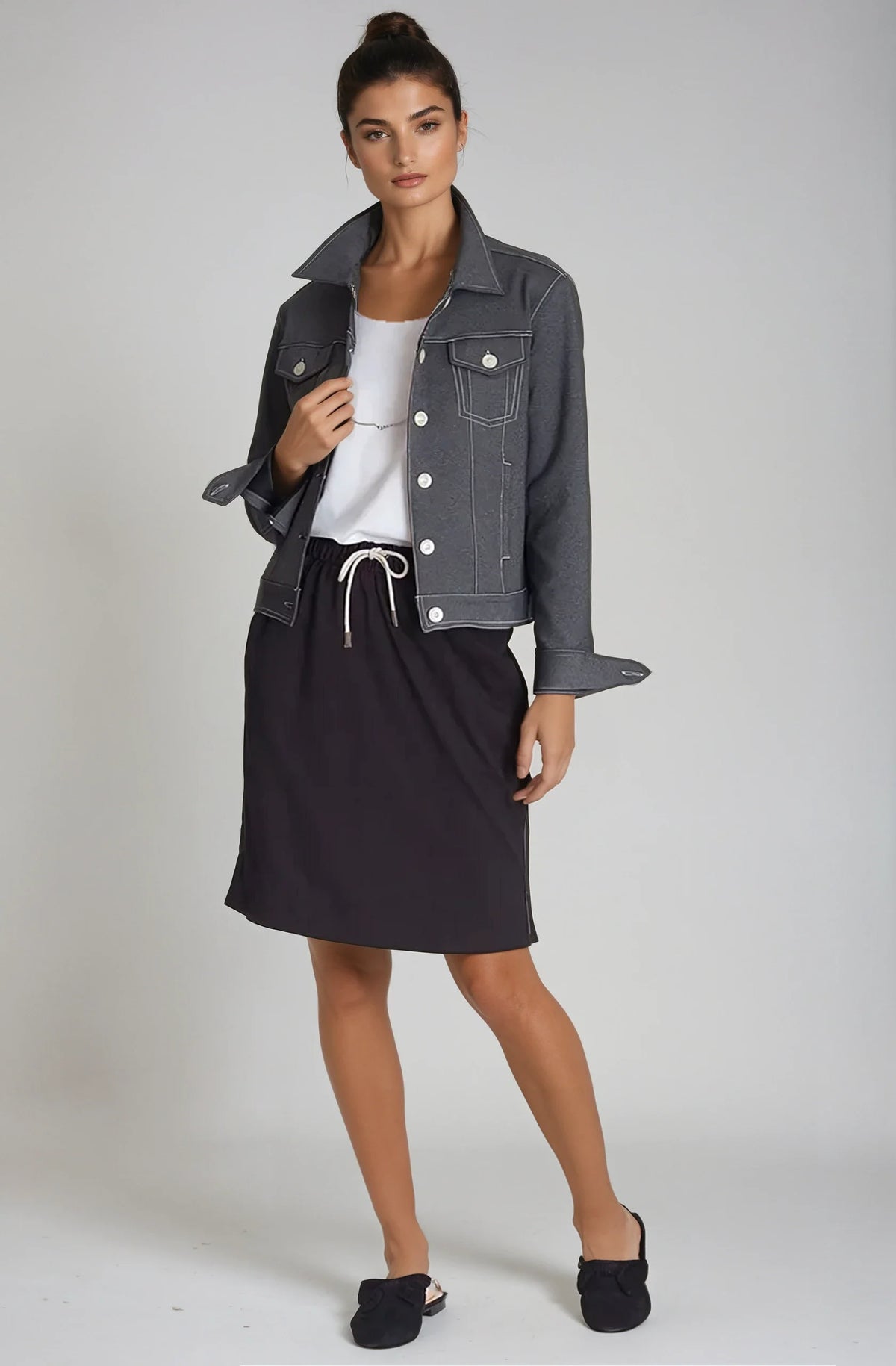 Neo-Tech Jacket - Charcoal Grey