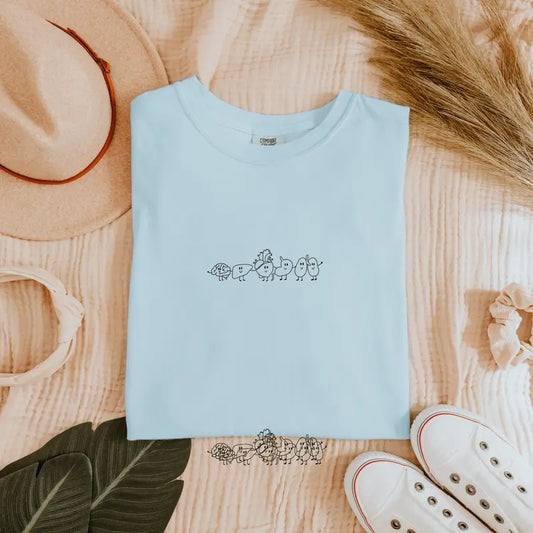 "Organ Friends" Comfort Colors T-Shirt – Minimalist Med Student & Healthcare Tee