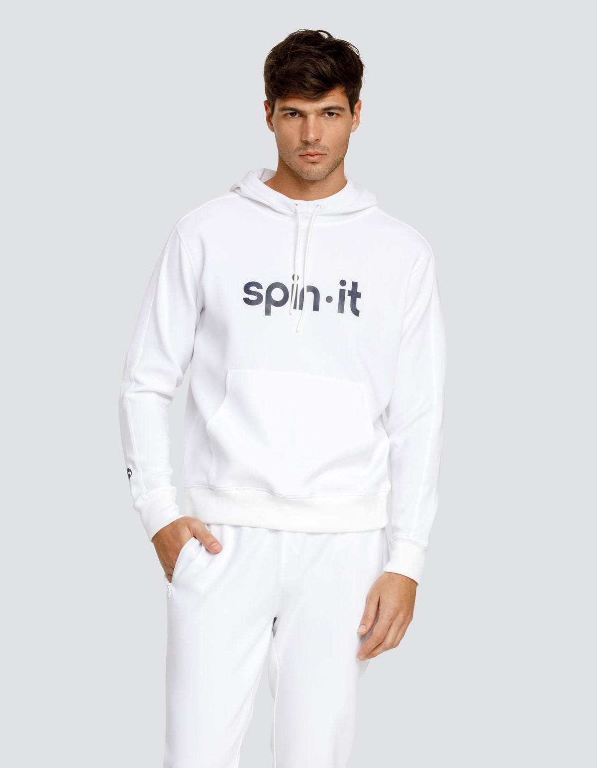 Vader Hooded Sweatshirt - Chalk White