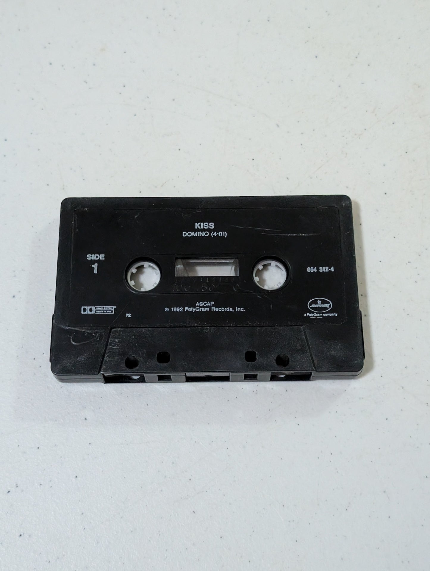 KISS Domino SINGLE CASSETTE Tape 1992 Single Cassette Only (Cassette, vintage, out of print)