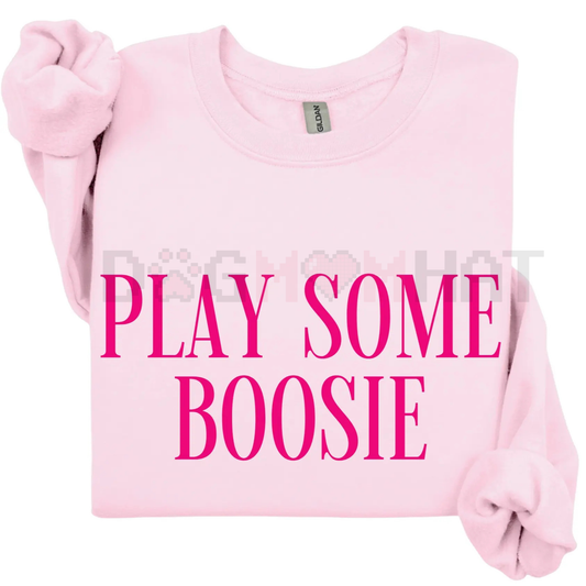 "Play Some Boosie" Badazz Southern Hip-Hop Crewneck – Unisex Rap Music Legend Sweatshirt