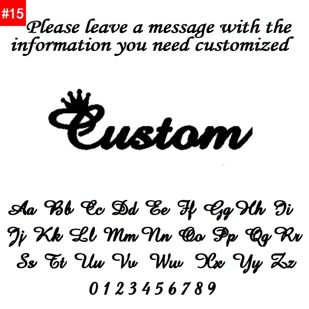 Custom Hollow Love Name Ring Personalized 18K Stainless Steel Opening Adjustable Ring Jewelry Birthday Party Gift Wholesale