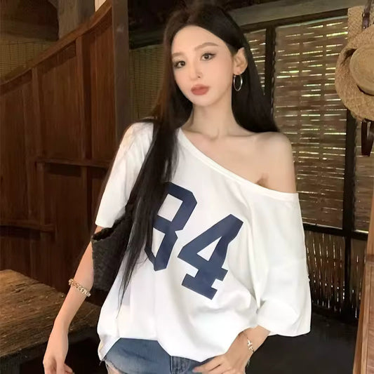 Jersey Number Drop Tee